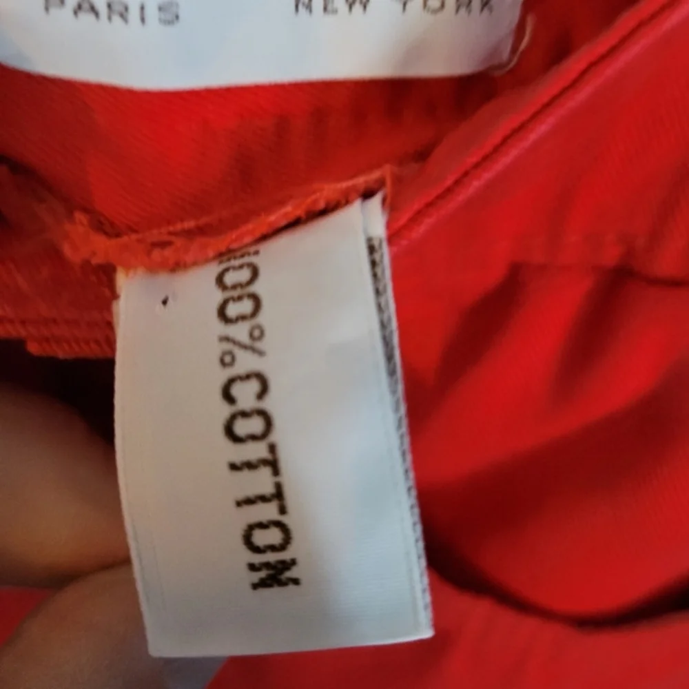 Yves Saint Laurent YSL size 10 red‎ jeans